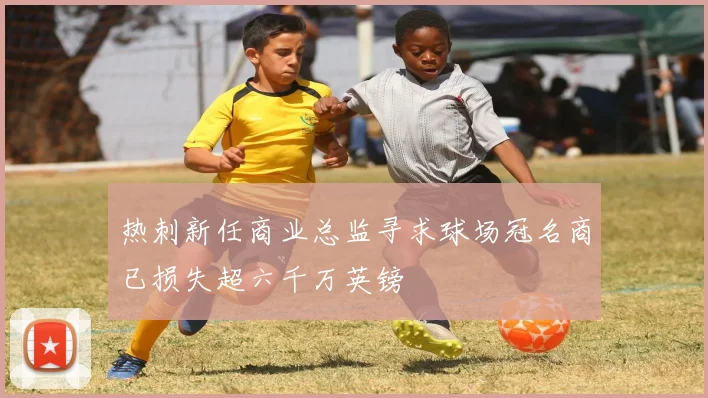 热刺新任商业总监寻求球场冠名商已损失超六千万英镑
